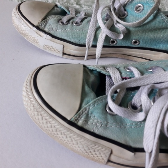 Converse double tongue floral-inside sneakers - Picture 5 of 8